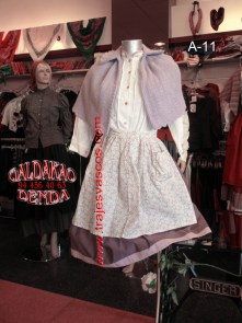 Traje de aldeana para niña A11